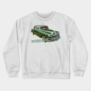 1951 Desoto Deluxe Sedan Crewneck Sweatshirt